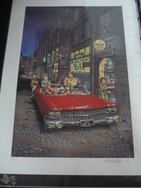 Gilbert Shelton signierter, limitierter Druck