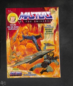 Masters of the Universe : 4/1988 mit Sticker - Beilage