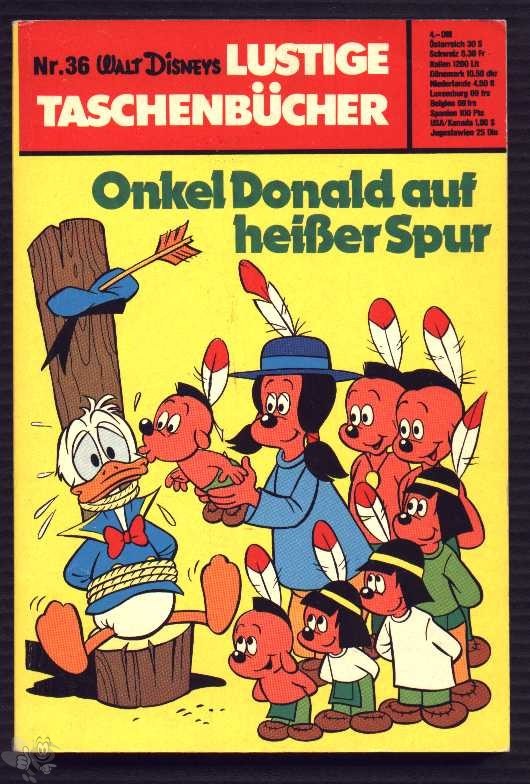 Walt Disneys Lustige Taschenbücher 36: Onkel Donald auf heißer Spur (1. Auflage)