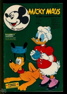 Micky Maus 28/1970 mit Klappseiten + Leuchtbild