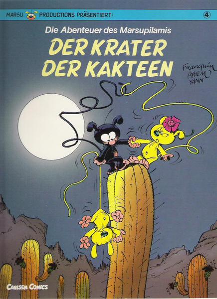 Die Abenteuer des Marsupilamis 4: Der Krater der Kakteen (1. Auflage)