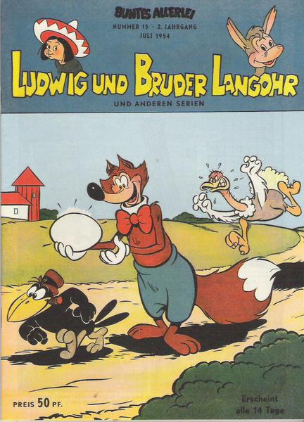 Buntes Allerlei 1954: Nr. 15: Ludwig und Bruder Langohr