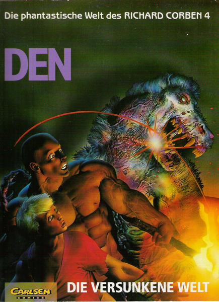 Die phantastische Welt des Richard Corben 4: Den (4) - Die versunkene Welt (Softcover)