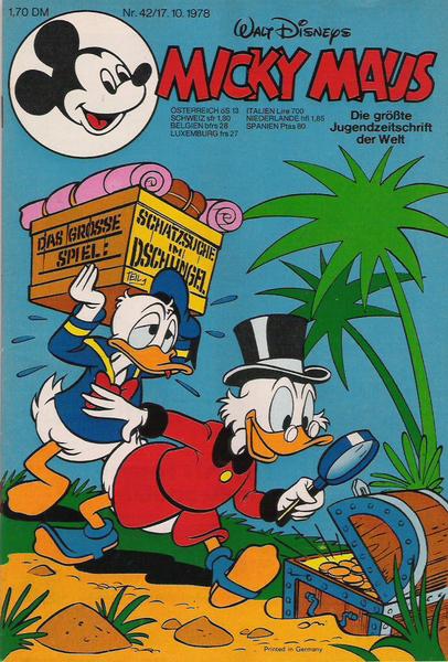 Micky Maus 1978: Nr. 42: