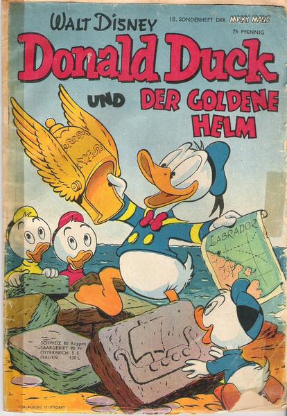Micky Maus Sonderheft 18: Donald Duck und der goldene Helm