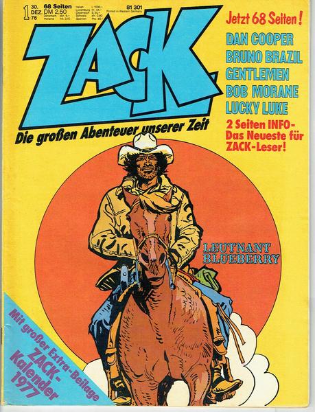 Zack 1977: Nr. 1:
