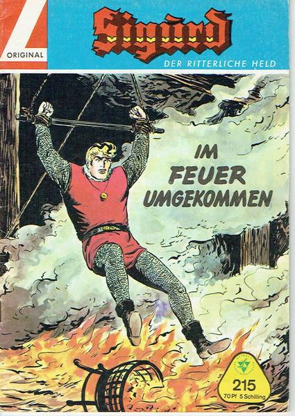 Sigurd 215: Im Feuer umgekommen