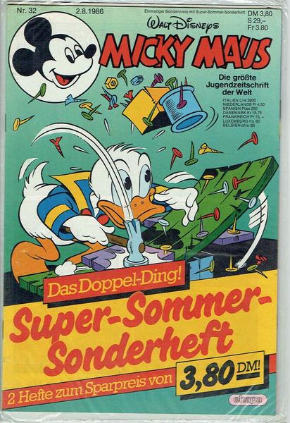 Micky Maus 1986: Nr. 32: