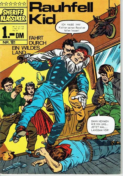 Sheriff Klassiker 181: Rauhfell Kid