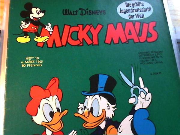 Micky Maus 1965: Nr. 10: