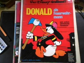 Walt Disney-Großband 1: Donald Duck als Feuerwehrmann