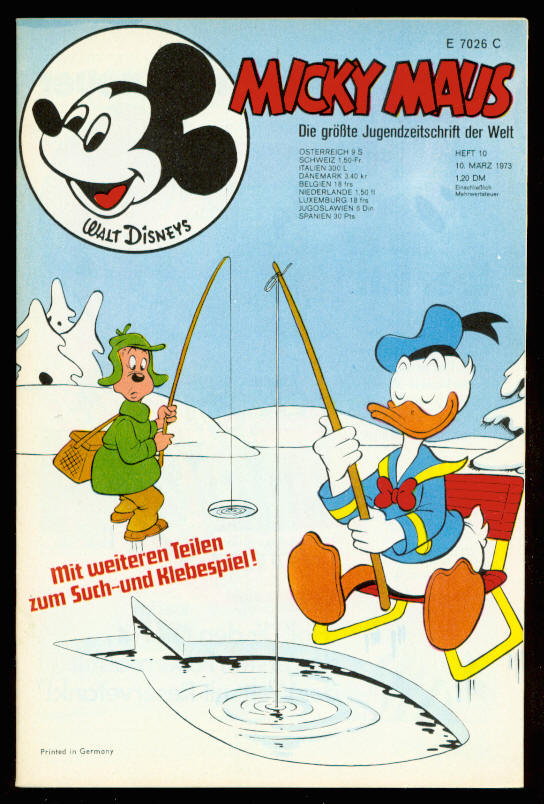 Micky Maus 1973: Nr. 10: