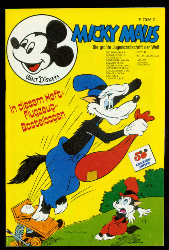 Micky Maus 1973: Nr. 42: