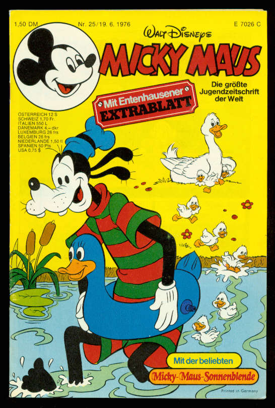 Micky Maus 1976: Nr. 25: