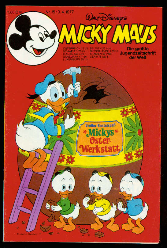 Micky Maus 1977: Nr. 15: