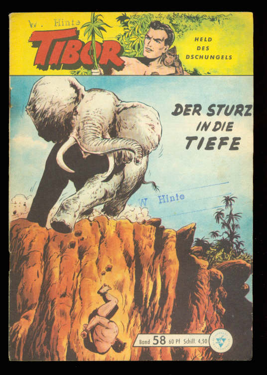 Tibor - Held des Dschungels 58: Der Sturz in dieTiefe