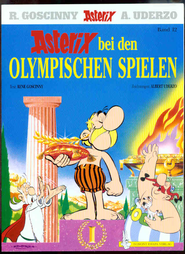 Asterix 12: Asterix bei den Olympischen Spielen (höhere Auflagen, Softcover)