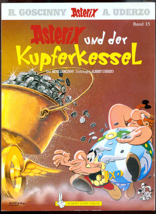 Asterix 13: Asterix und der Kupferkessel (höhere Auflagen, Softcover)