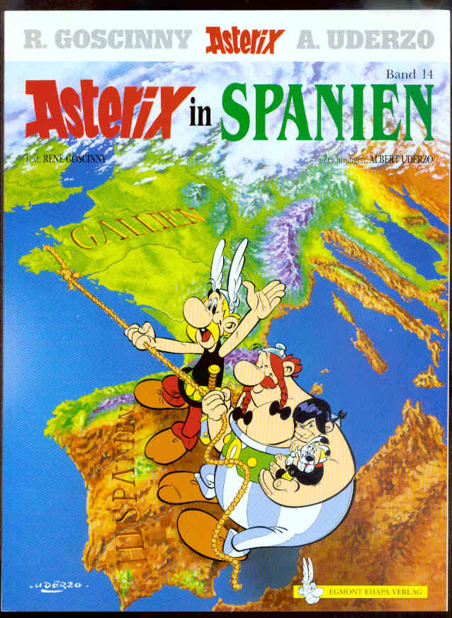 Asterix 14: Asterix in Spanien (höhere Auflagen, Softcover)