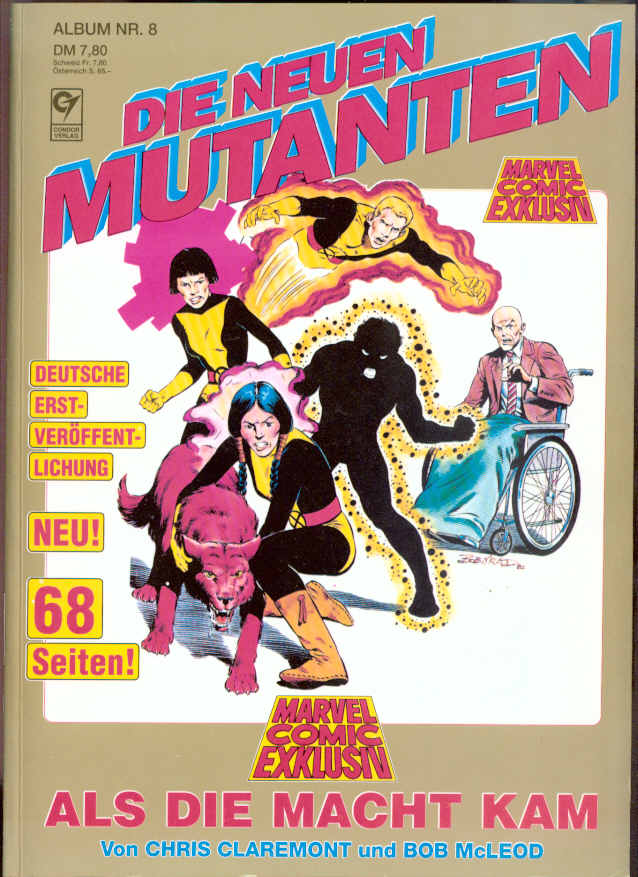 Marvel Comic Exklusiv 8: Die neuen Mutanten