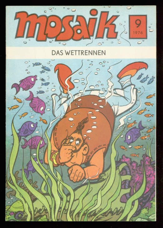 Mosaik 1976: Nr. 9: Das Wettrennen