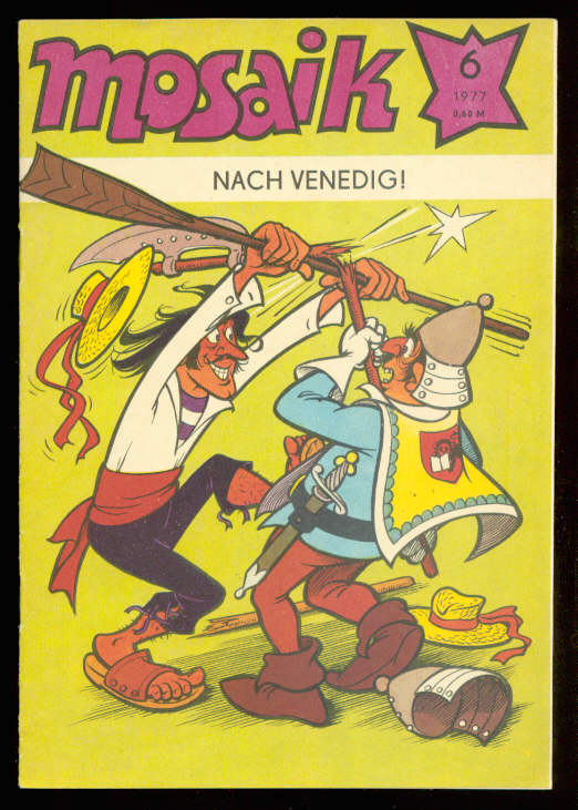 Mosaik 1977: Nr. 6: Nach Venedig !