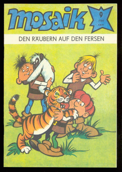 Mosaik 1984: Nr. 9: Den Räubern auf den Fersen