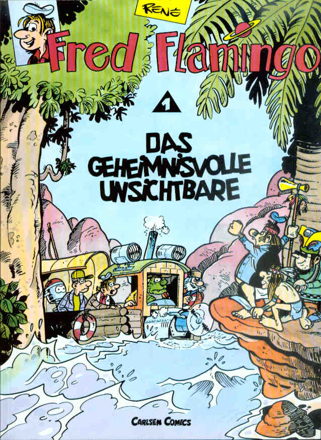 Fred Flamingo 1: Das geheimnisvolle Unsichtbare