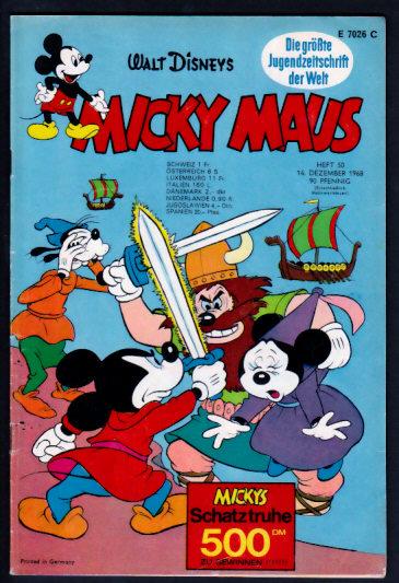 Micky Maus 1968: Nr. 50: