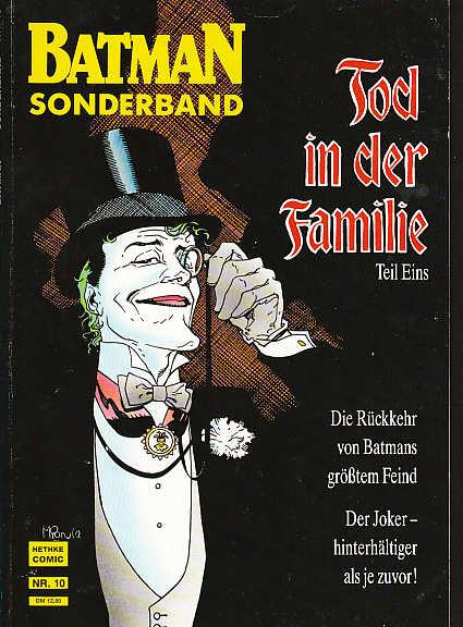 Batman Sonderband 10: Tod in der Familie (Teil Eins)