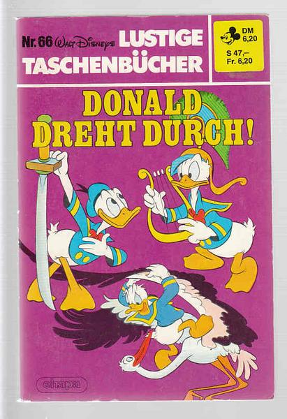 Walt Disneys Lustige Taschenbücher 66: Donald dreht durch (höhere Auflagen) (LTB)