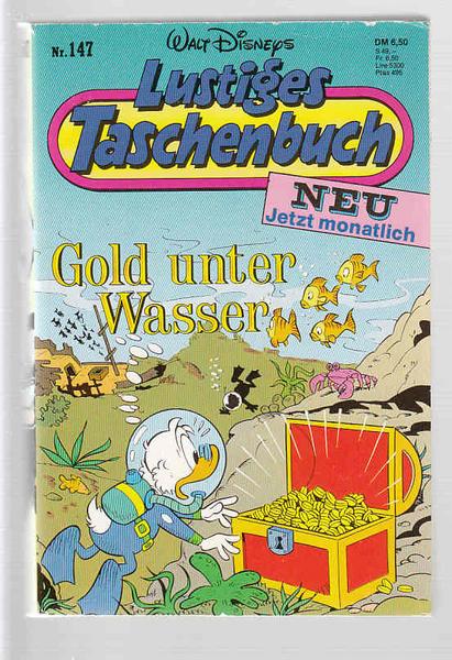 Walt Disneys Lustige Taschenbücher 147: Gold unter Wasser (LTB)