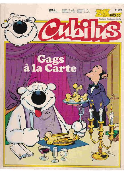 Zack Comic Box 30: Cubitus: Gags a la carte