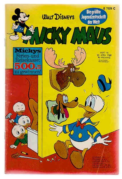 Micky Maus 1968: Nr. 16: