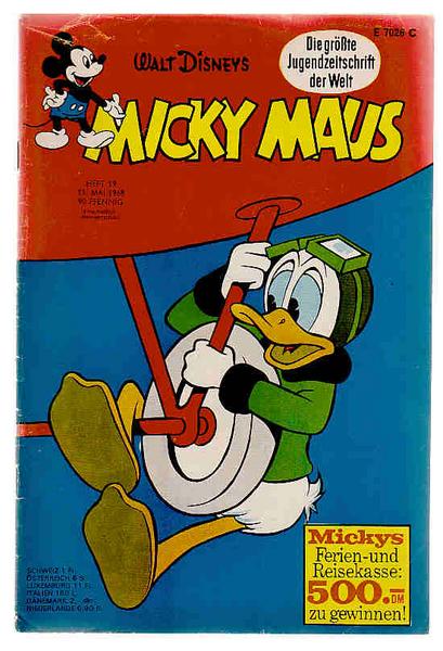 Micky Maus 1968: Nr. 19: