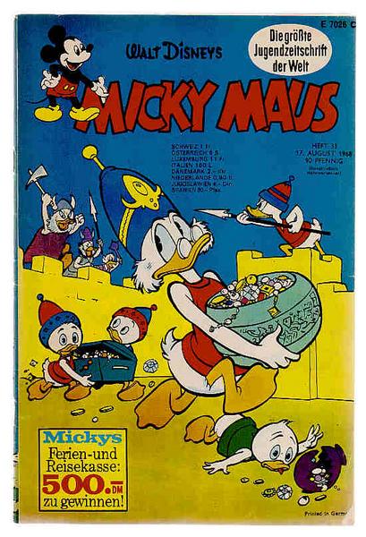 Micky Maus 1968: Nr. 33: