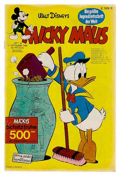 Micky Maus 1968: Nr. 36: