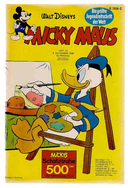 Micky Maus 1968: Nr. 45: