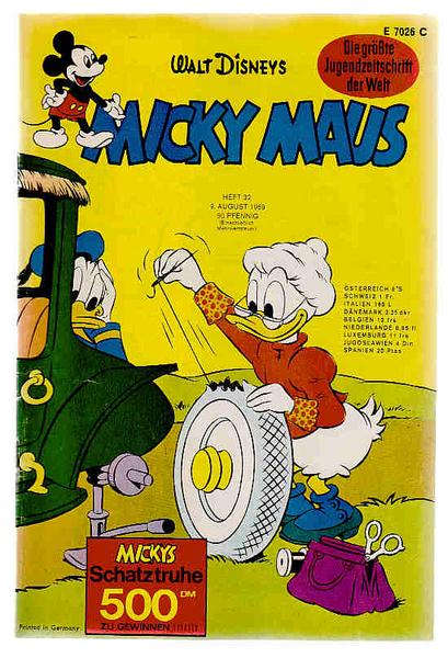 Micky Maus 1969: Nr. 32: