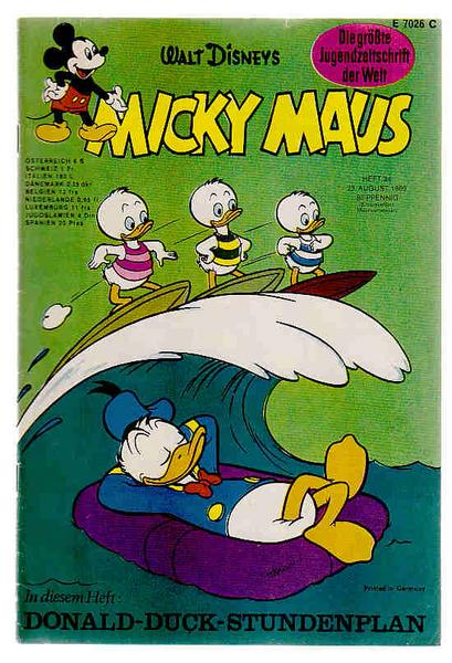 Micky Maus 1969: Nr. 34: