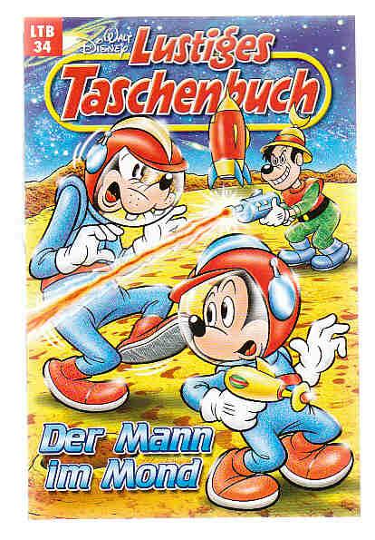 Walt Disneys Lustige Taschenbücher 34: Der Mann im Mond (Neuauflage 1998) (LTB)