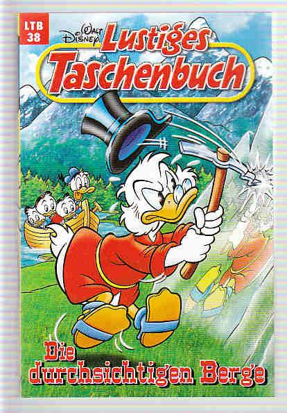 Walt Disneys Lustige Taschenbücher 38: Die durchsichtigen Berge (Neuauflage 1998) (LTB)