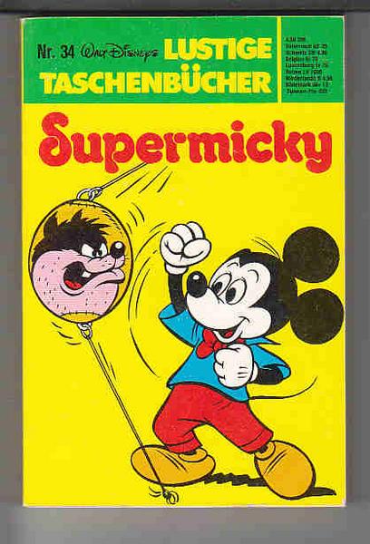 Walt Disneys Lustige Taschenbücher 34: Supermicky (höhere Auflagen) (LTB)