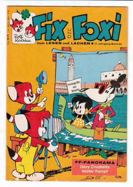 Fix und Foxi: 17. Jahrgang - Nr. 34