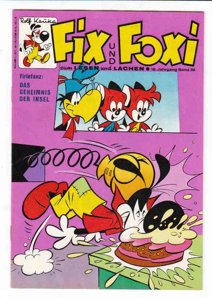 Fix und Foxi: 18. Jahrgang - Nr. 34