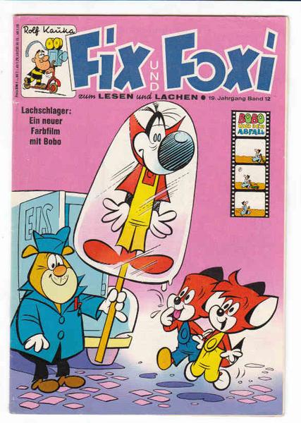 Fix und Foxi: 19. Jahrgang - Nr. 12