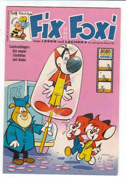 Fix und Foxi: 19. Jahrgang - Nr. 12