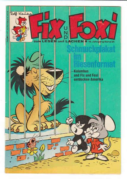 Fix und Foxi: 19. Jahrgang - Nr. 24