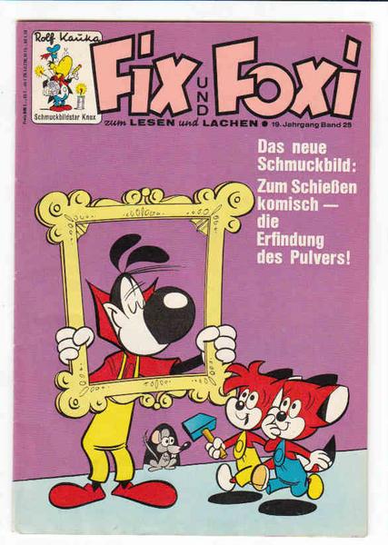 Fix und Foxi: 19. Jahrgang - Nr. 25