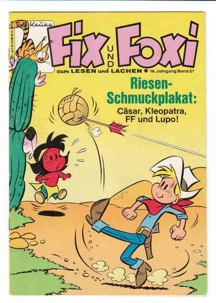 Fix und Foxi: 19. Jahrgang - Nr. 27